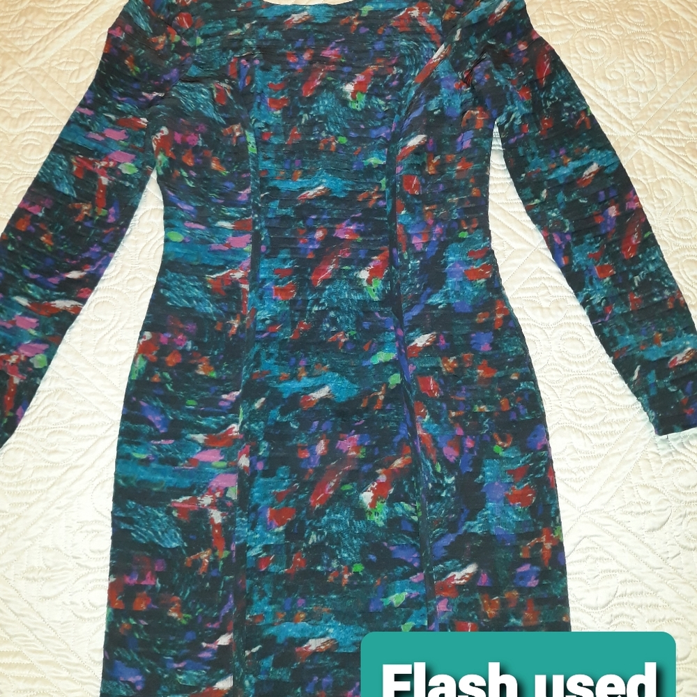 Rebecca Minkoff Silk dress sz 2 new classy rare